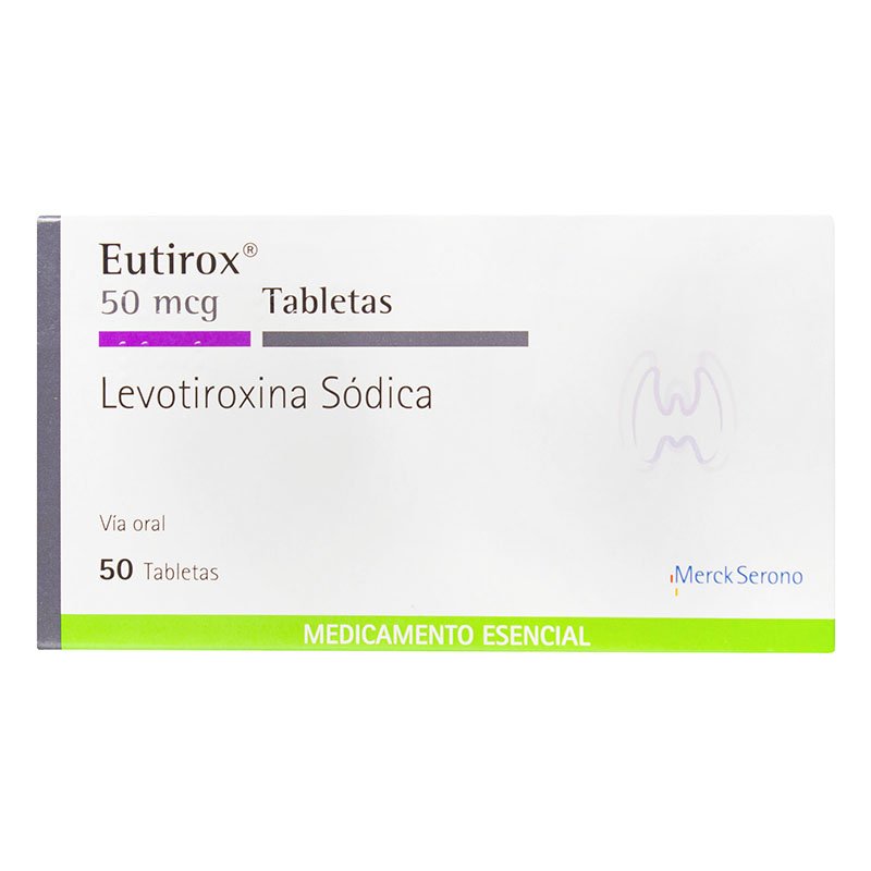 EUTIROX 50 MCG 50 Tabletas - Cardio Rebajas Droguerías