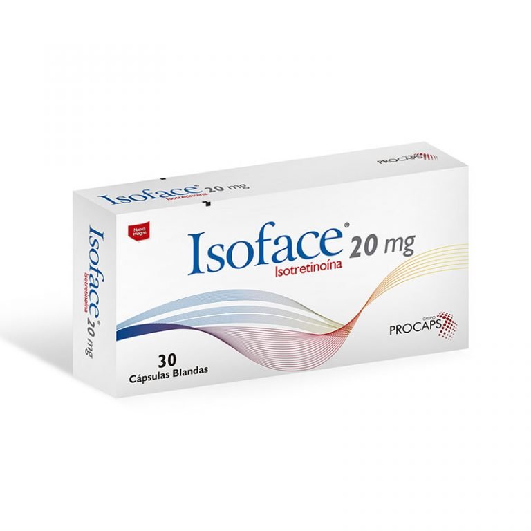 ISOFACE 20 mg 30 Capsulas