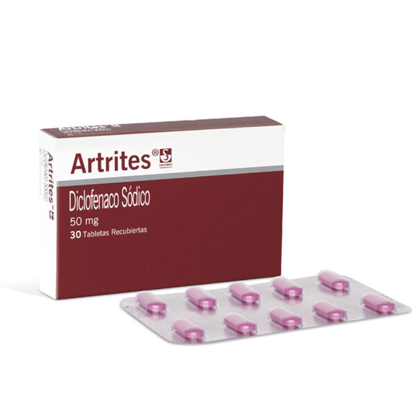 ARTRITES 50mg 30 Grageas