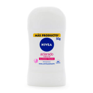 Desodorante NIVEA BARRA ACLARADO NATURAL 50 gr M