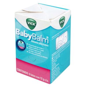 VICK BABYBALM 12 grAMOS 6 UNIDADES