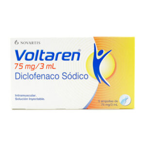 VOLTAREN 75 MG 5 AMPOLLAS