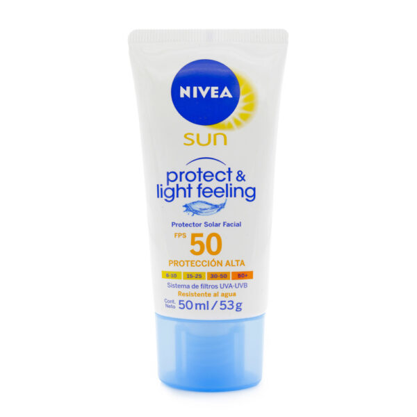 Bloqueador NIVEA SUN FACIAL FPS50 LIGHT 50mL