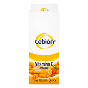 CEBION MASTICABLE Naranja 100 Tabletas