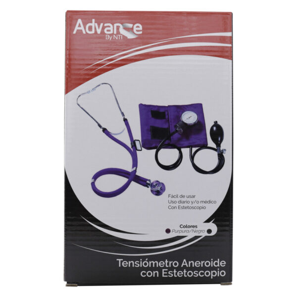 ADVANCE KIT TENSIOMETRO+ESTETOS NEGR NTI