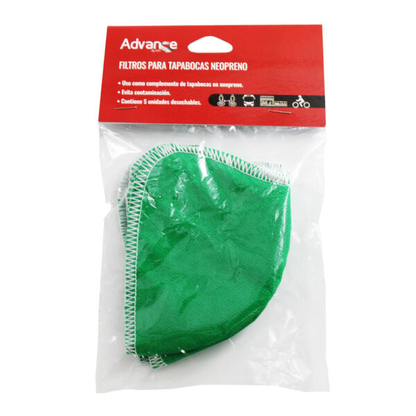 ADVANCE FILTRO Tapabocas NEOPRENO X4 NTI