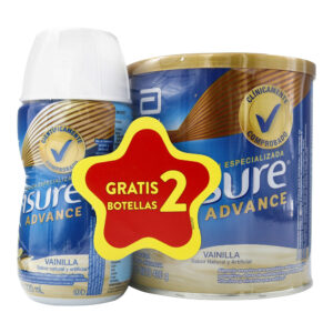 ENSURE ADVANCE Vainilla LATA 400gr+2ADV220mLFCO