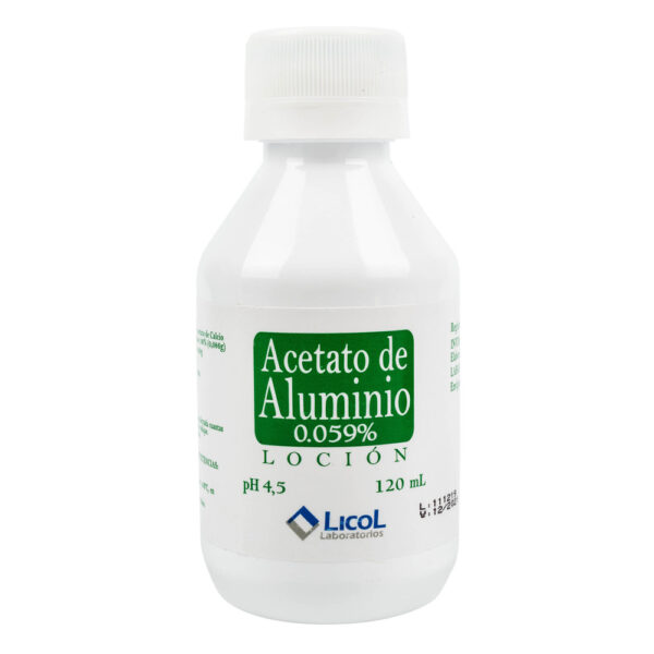 ACETATO de ALUMINIO 120mL LC