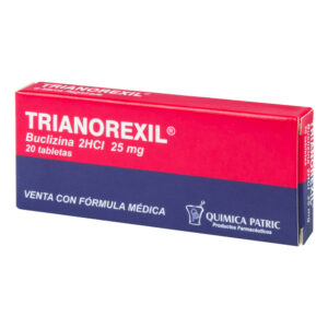 TRIANOREXIL 25mg 20 Tabletas