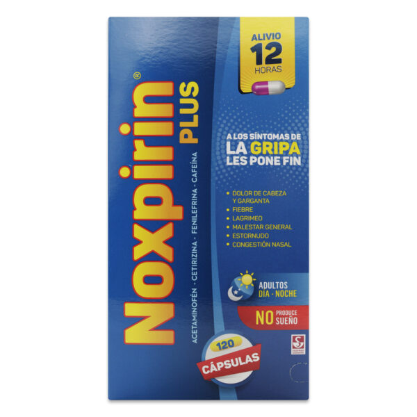 NOXPIRIN PLUS 120 Capsulas