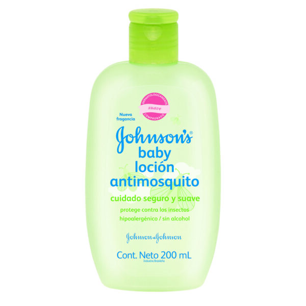 LOCION J&J BABY ANTIMOSQUITO 200 mL