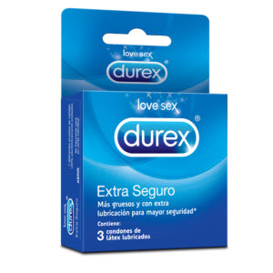 Preservativo DUREX EXTRA SEGURO 3 Uds