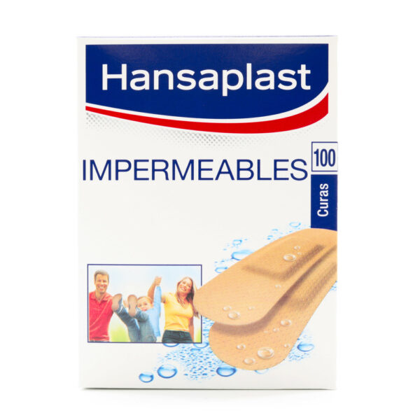 Curas HANSAPLAST IMPERM.PIEL 100 Uds