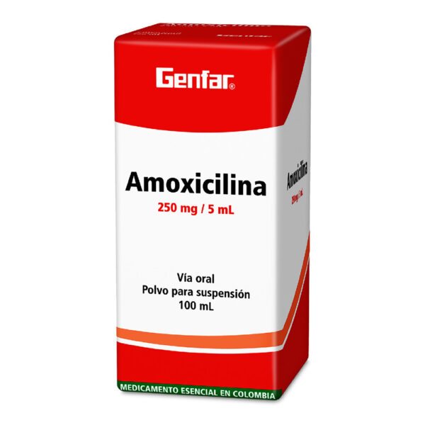 AMOXICILINA 250mg Suspension 100mL GF