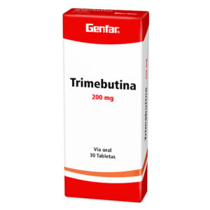 TRIMEBUTINA 200mg 30 Tabletas GF