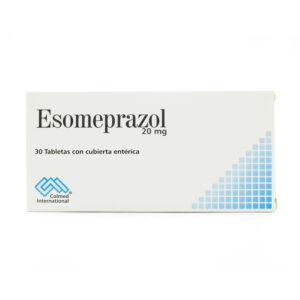 ESOMEPRAZOL 20mg 30 Tabletas PC