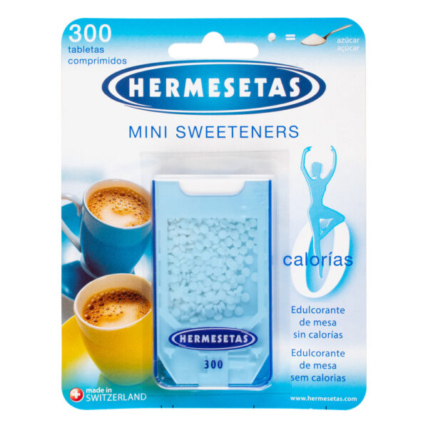 HERMESETAS MINI SWEETENERS X 300 COMP