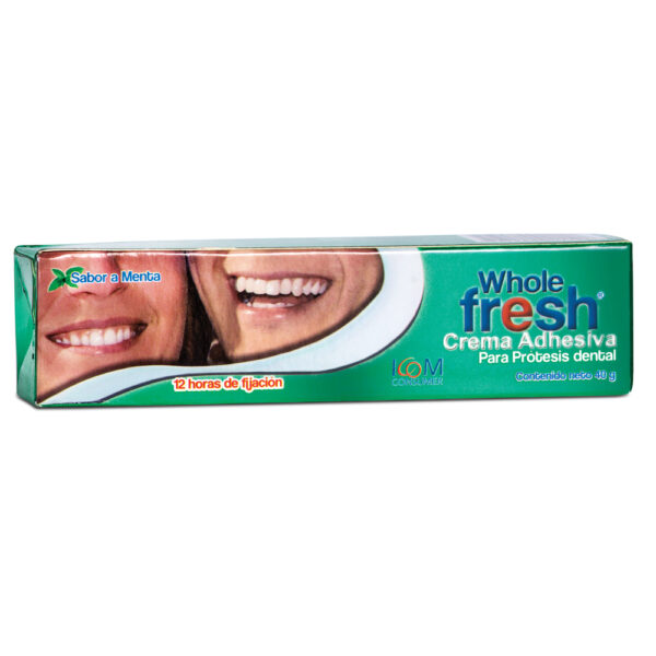 Crema ADHESIVA WHOLE FRESH MENTA 40gr