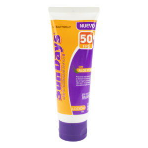 Protector Solar SUN DAYS FPS 50 LOC.120mL