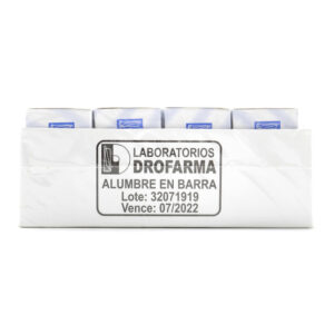 Alumbre en Barra 25gr 12 Unds DROFARMA